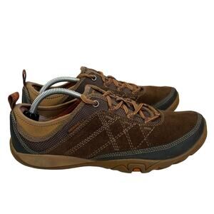 Merrell Mimosa Cocoa Sneakers Women’s 9.5M Lace Up Hiking Trail Walking Brown